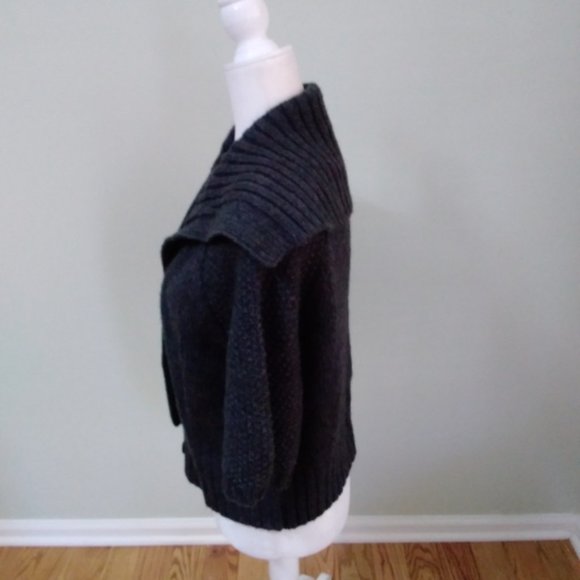 Ann Taylor alpaca and wool blend knit cardigan - Picture 2 of 5